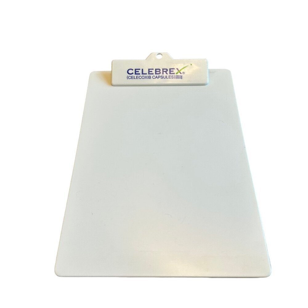 Celebrex Capsules Pharama Pharmaceutical Clipboard White Collectible NSAID Rare